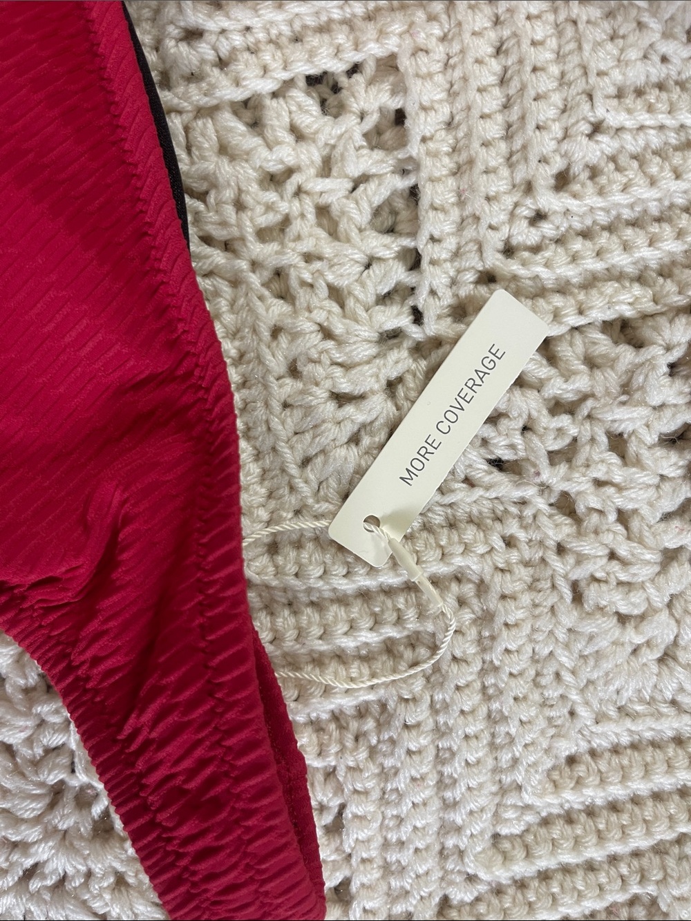 Gottex Harbourside Textured Surplice One-Piece Red Swimsuit 10 - Picture 7 of 15